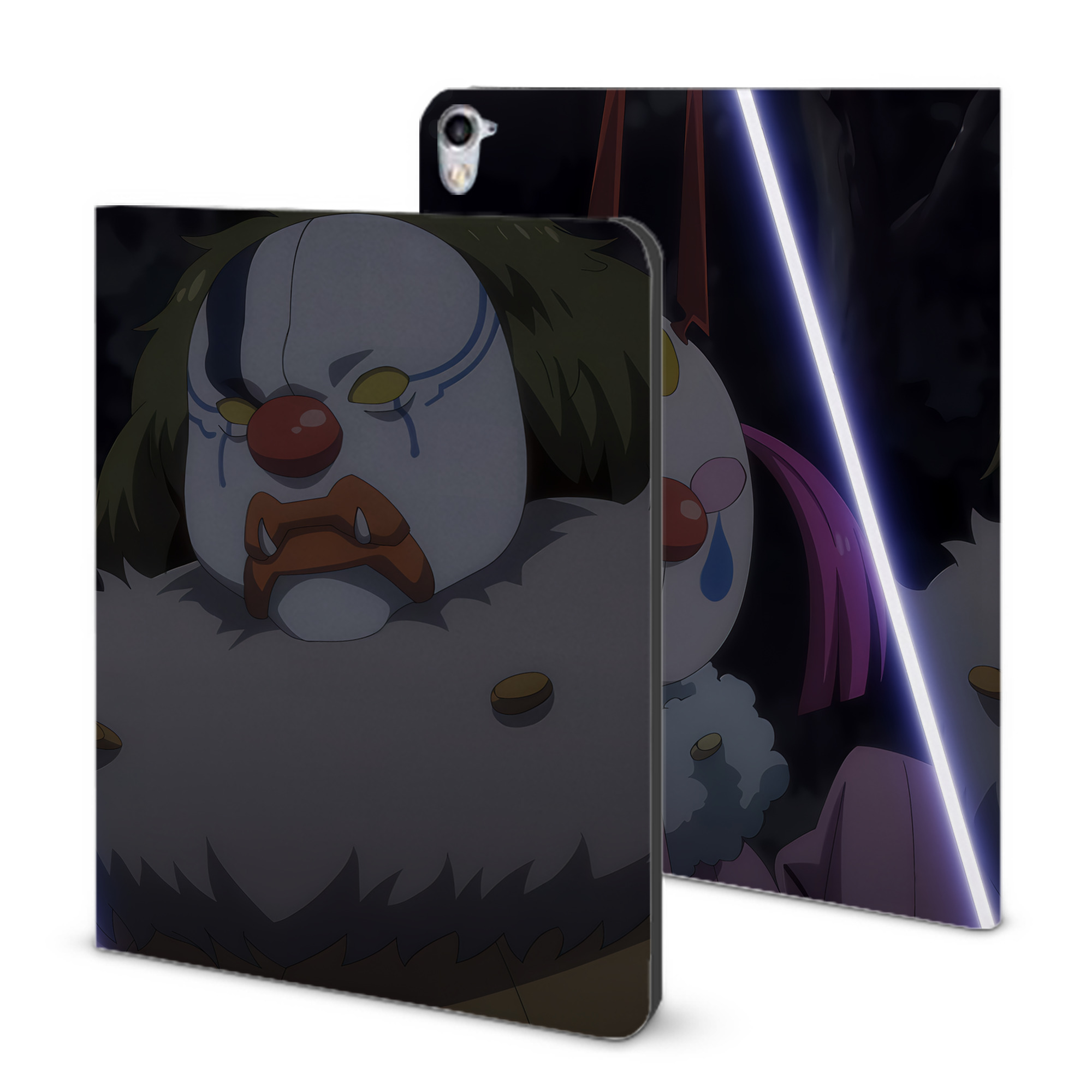 （画像用） 転スラ Regarding Reincarnated to Slime IPad ケース ブック型 PUレザー TPU 耐衝撃 軽量 薄型 ペン収納なし 全面保護 IPad 各モデル対応